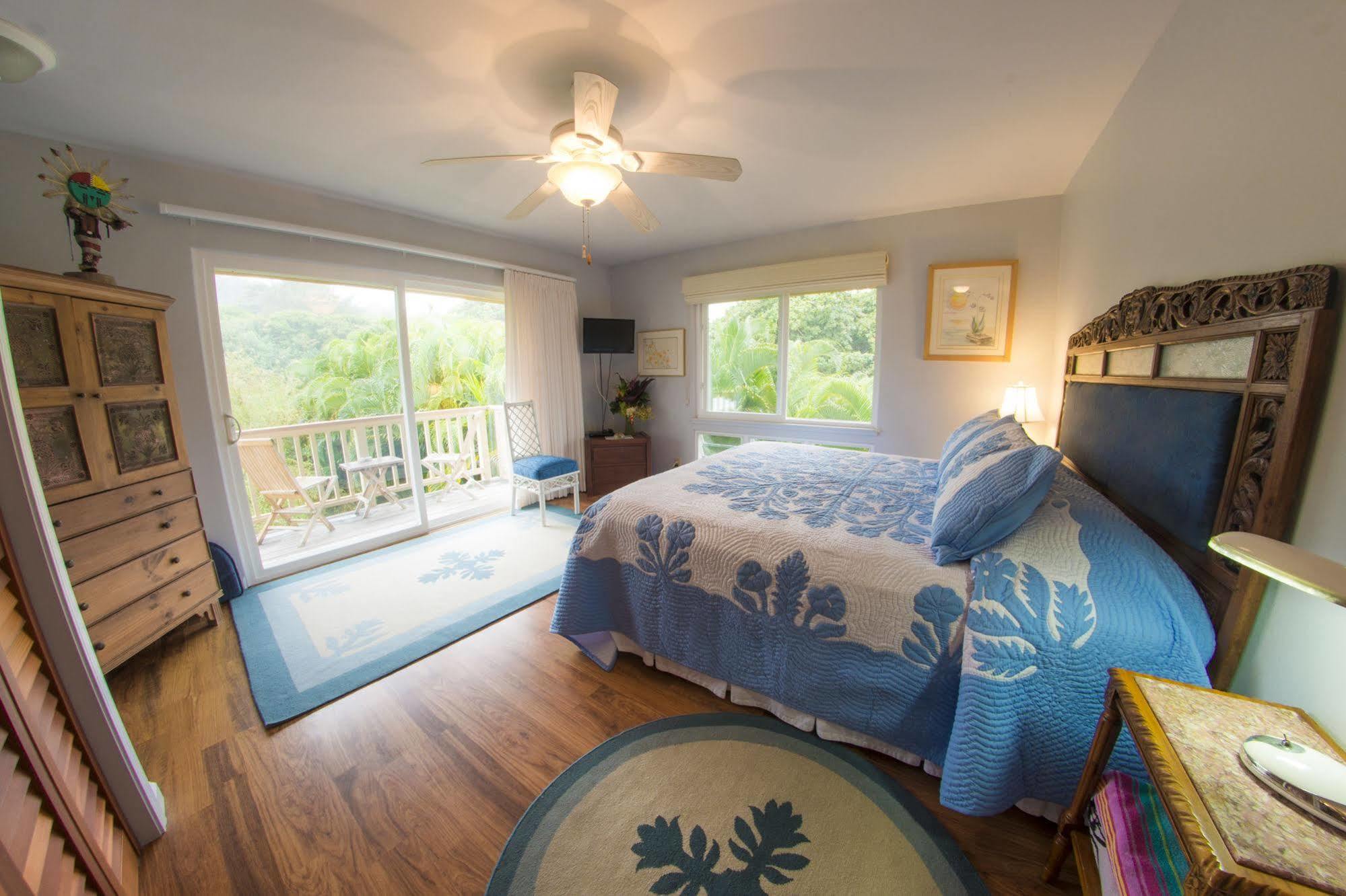 Hale Ho'O Maha Bed And Breakfast Hanalei Bagian luar foto